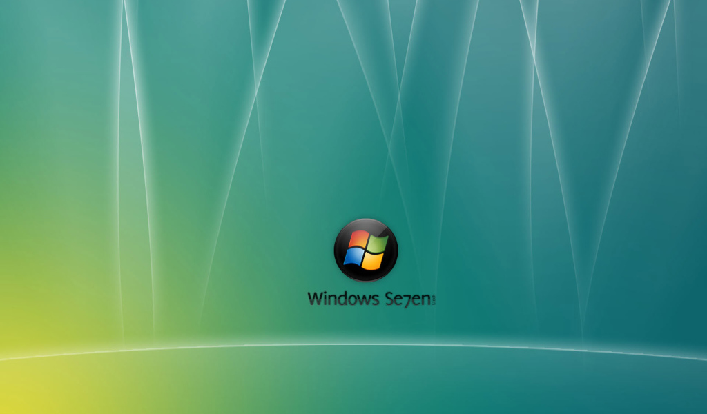 Windows Se7en yellow green