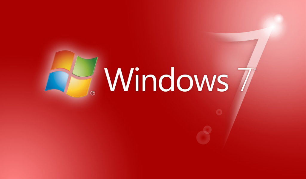 Красная тема Windows Seven