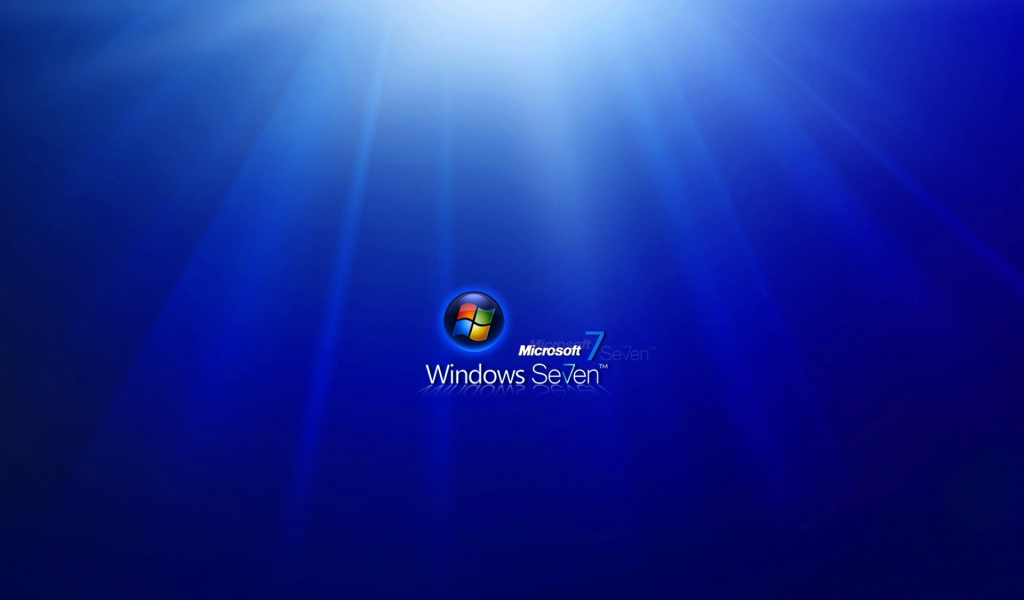 windows 7 blue