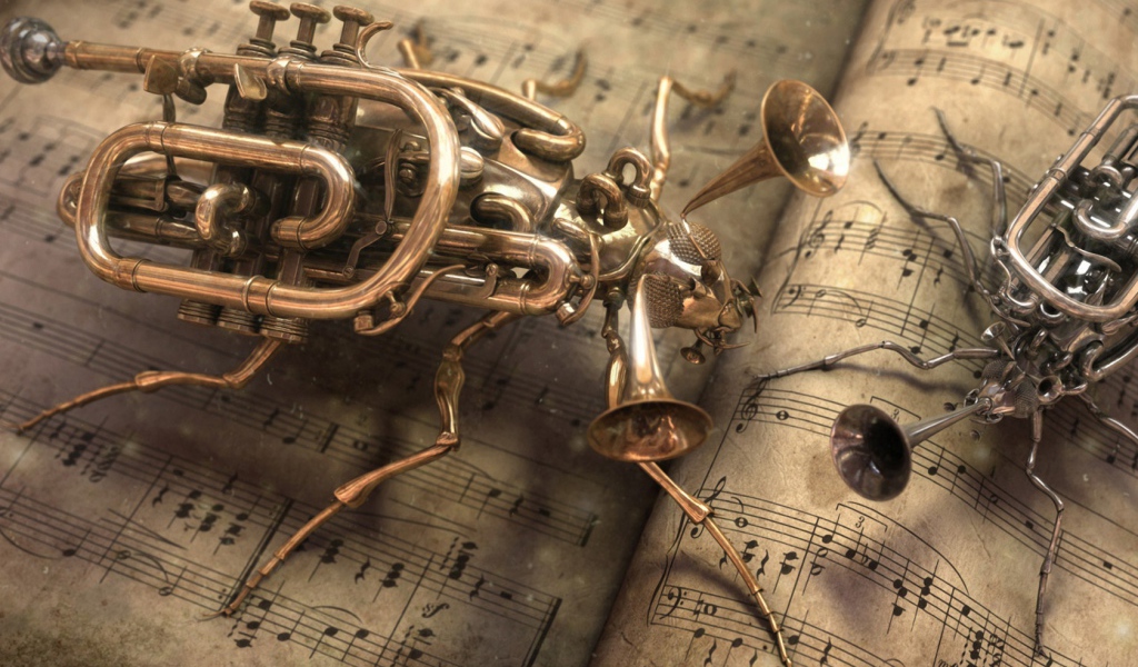 Жуки меломаны