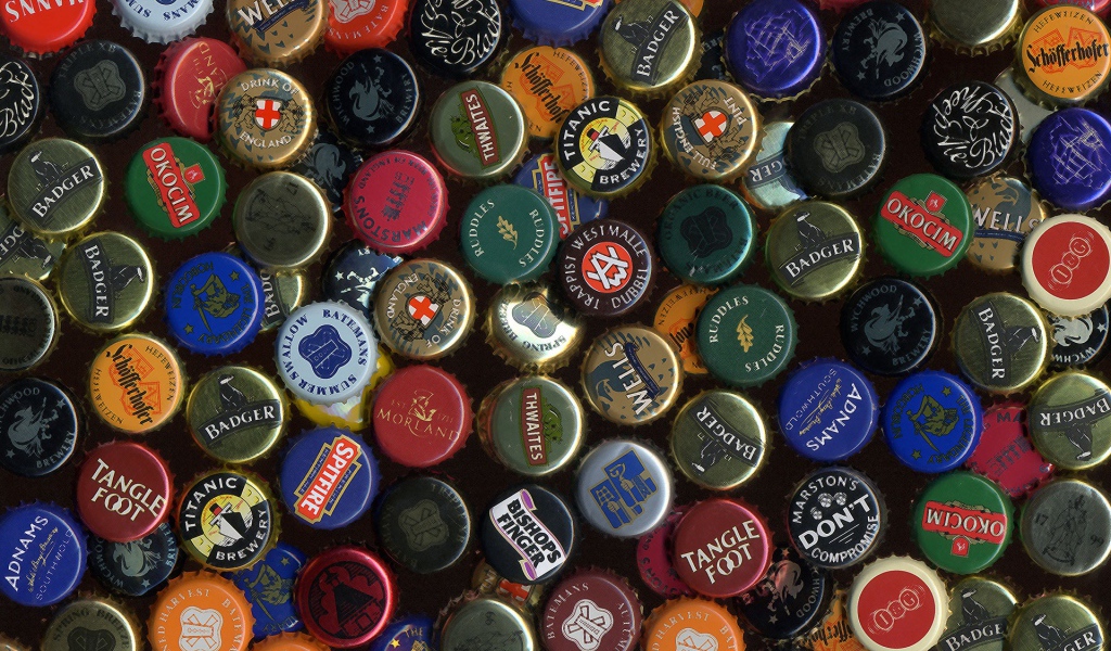 Коллекция пивных пробок