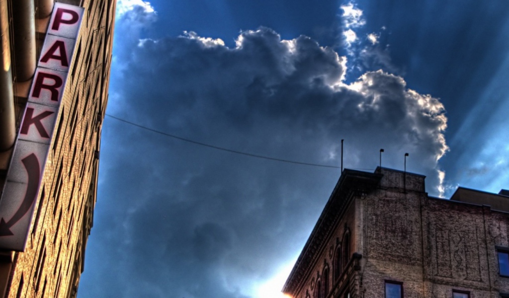 Контрастное небо