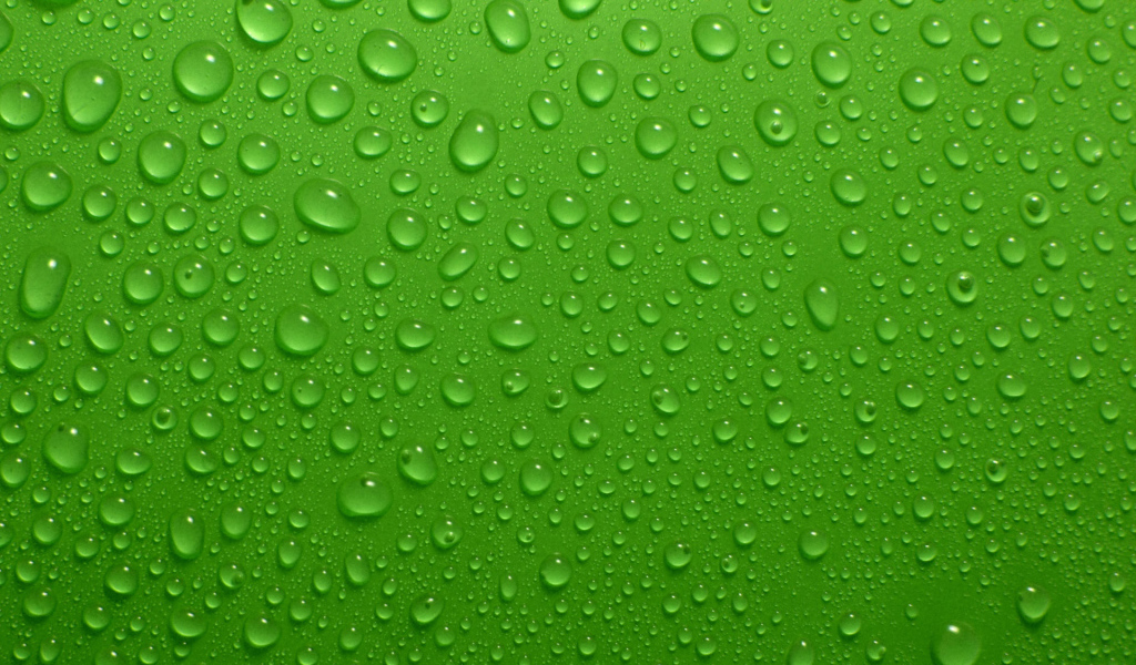 Зеленые капли