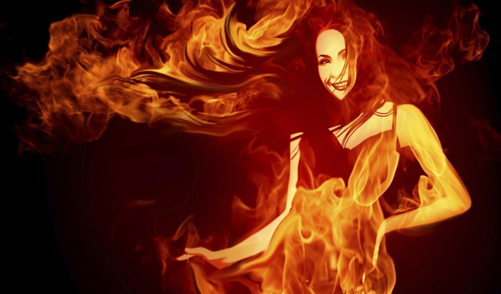 Горячая женщина