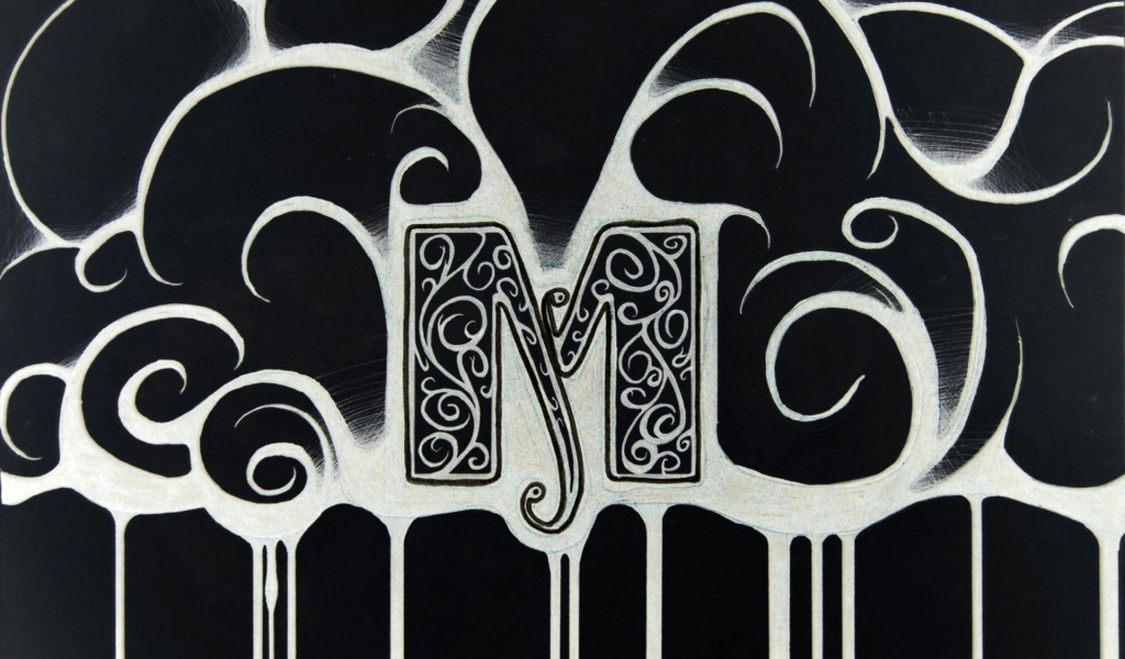 Буква М Графика