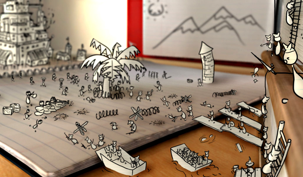 Нарисованный мир