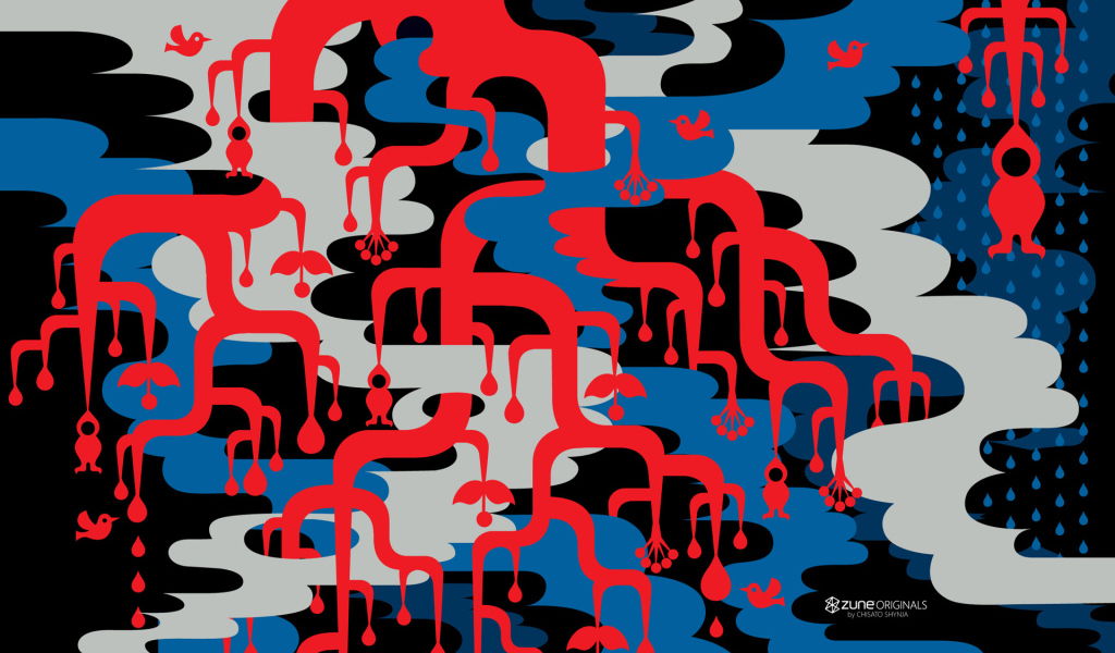 Дождь и молнии