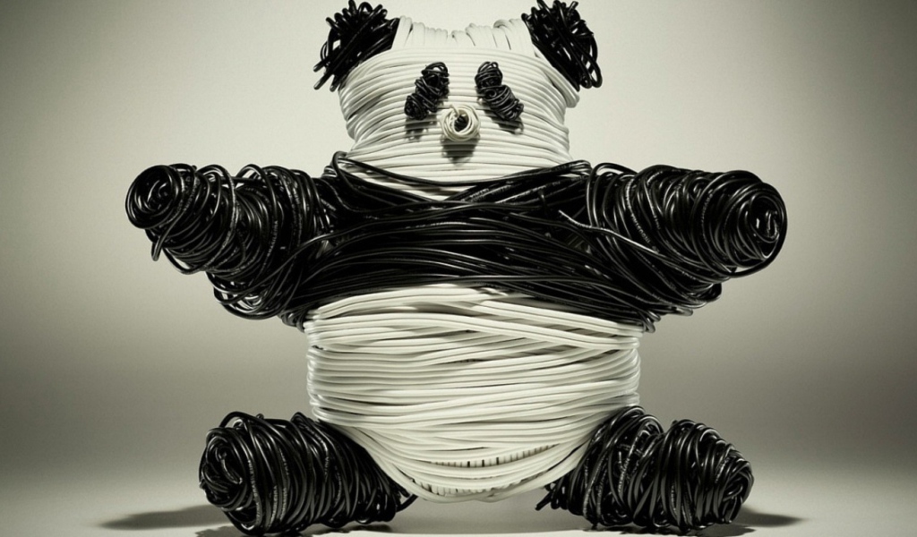 Проволочный мишка