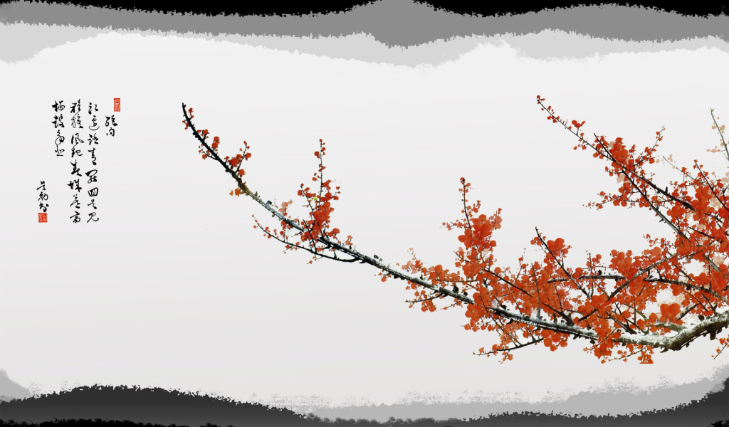 Цветущая ветка