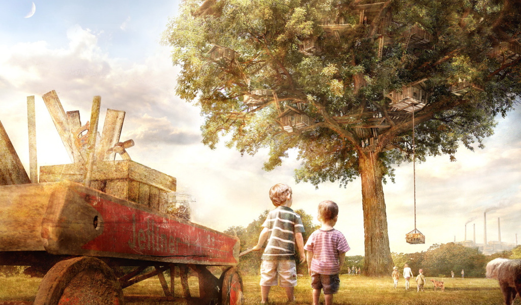 Город на дереве