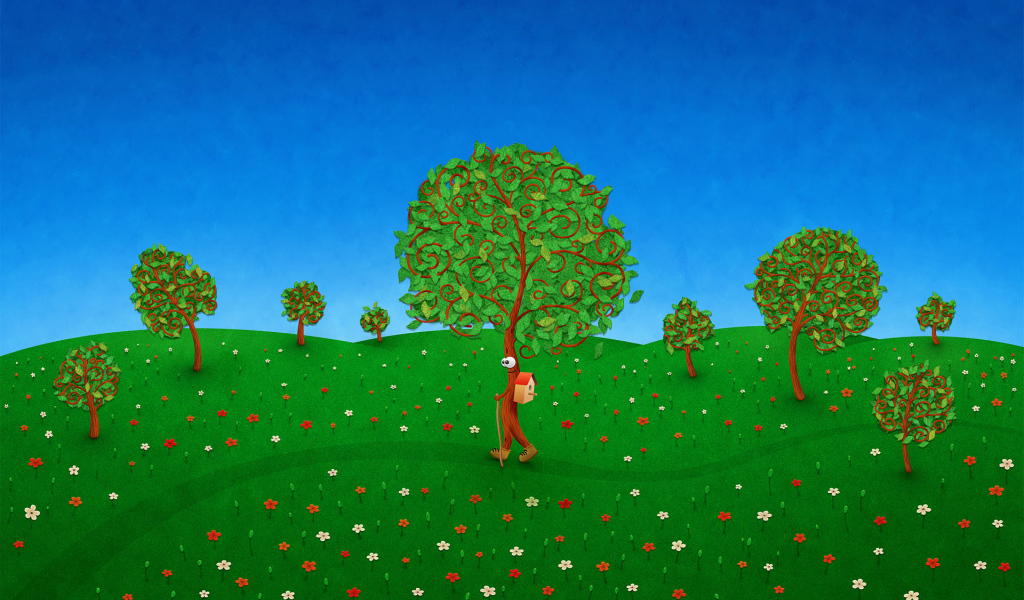 Сказочное дерево