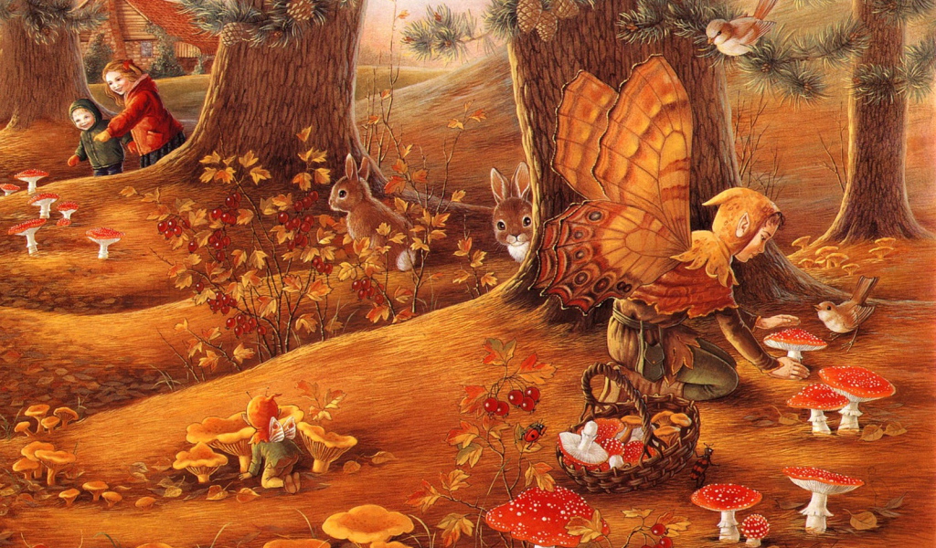 Веселые грибы