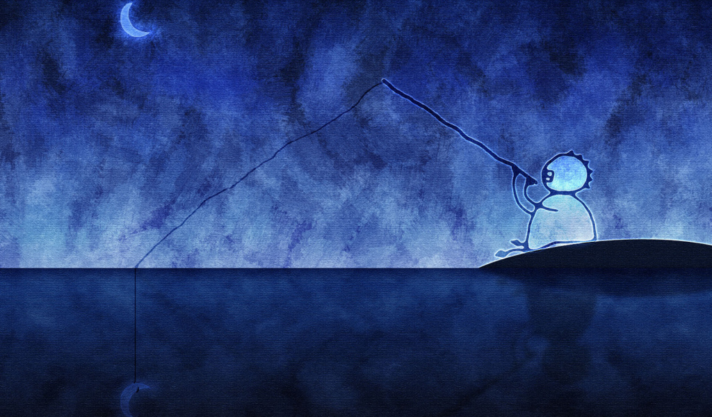 Лунная рыбалка