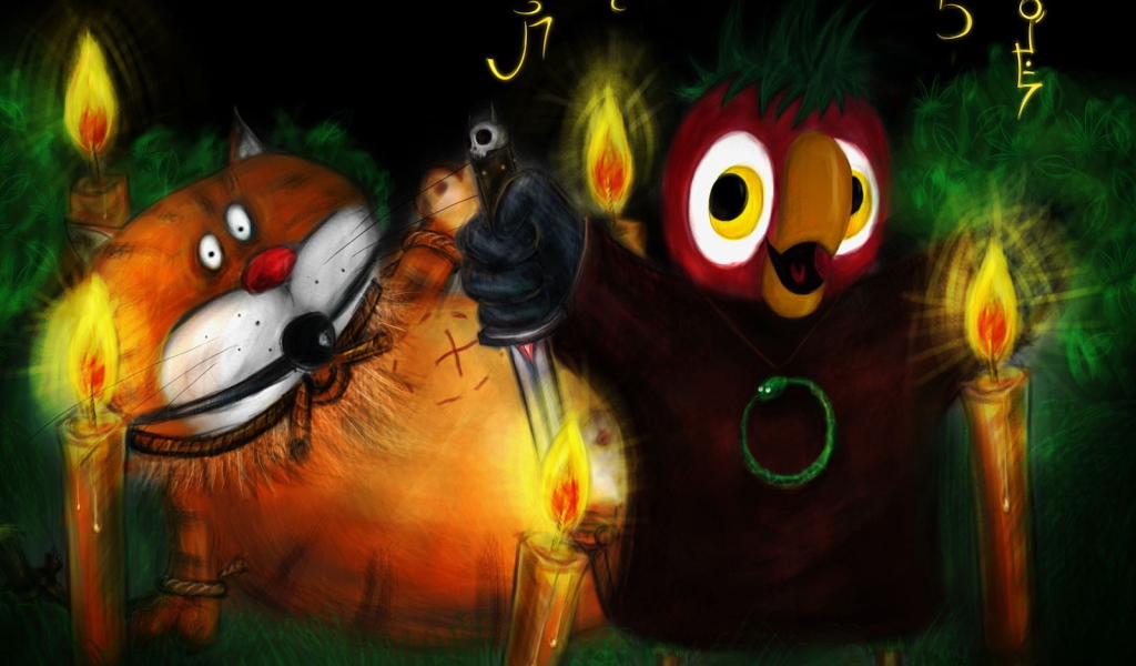 Жертвоприношение попугая Кешы