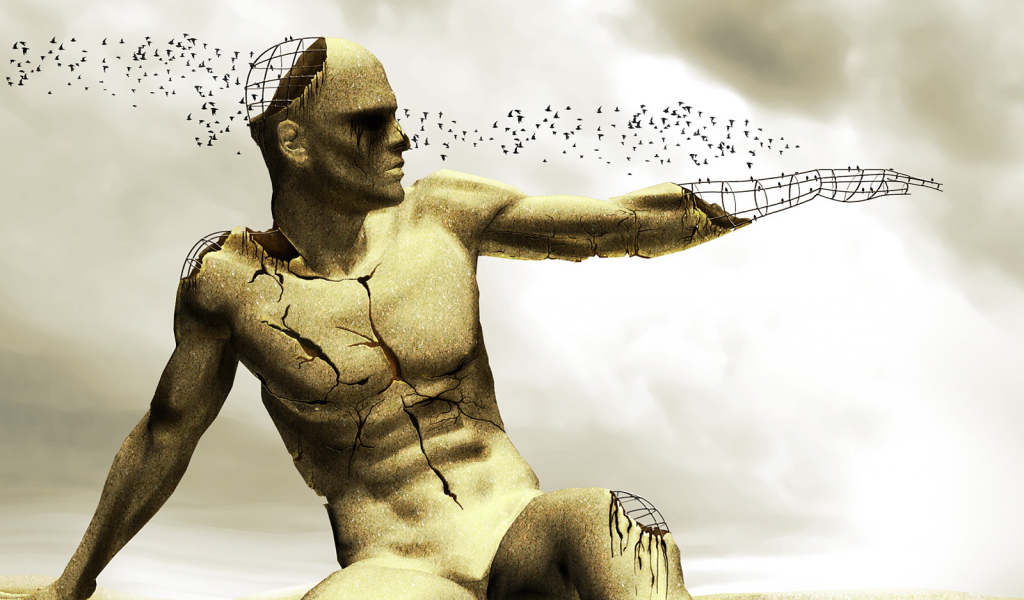 Человек из песка