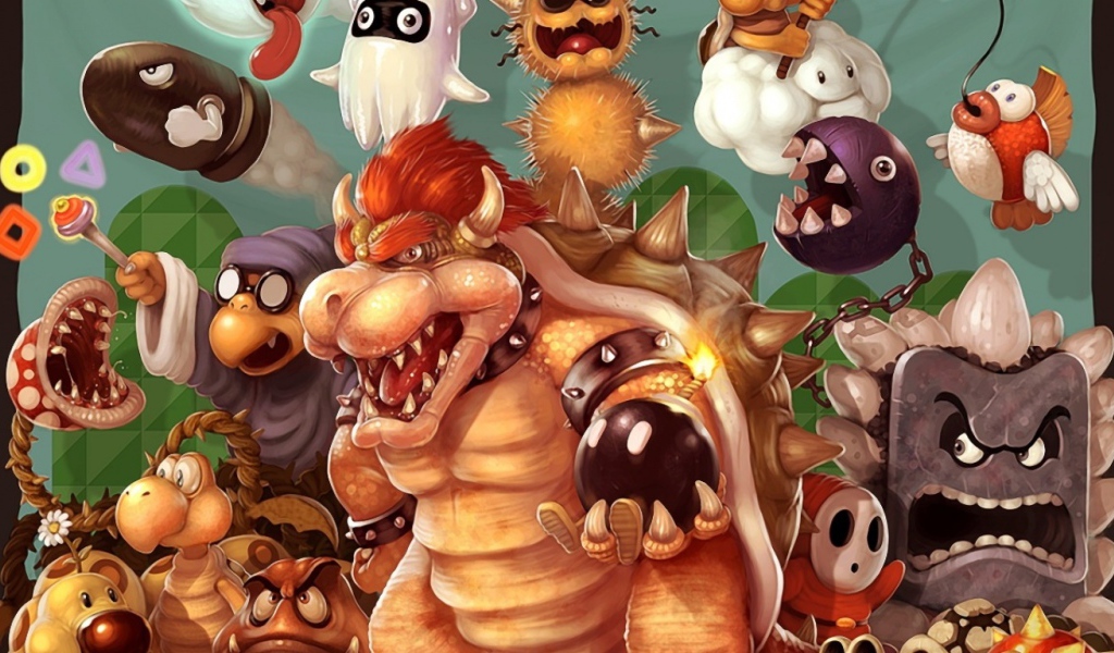 Враги Супер Марио