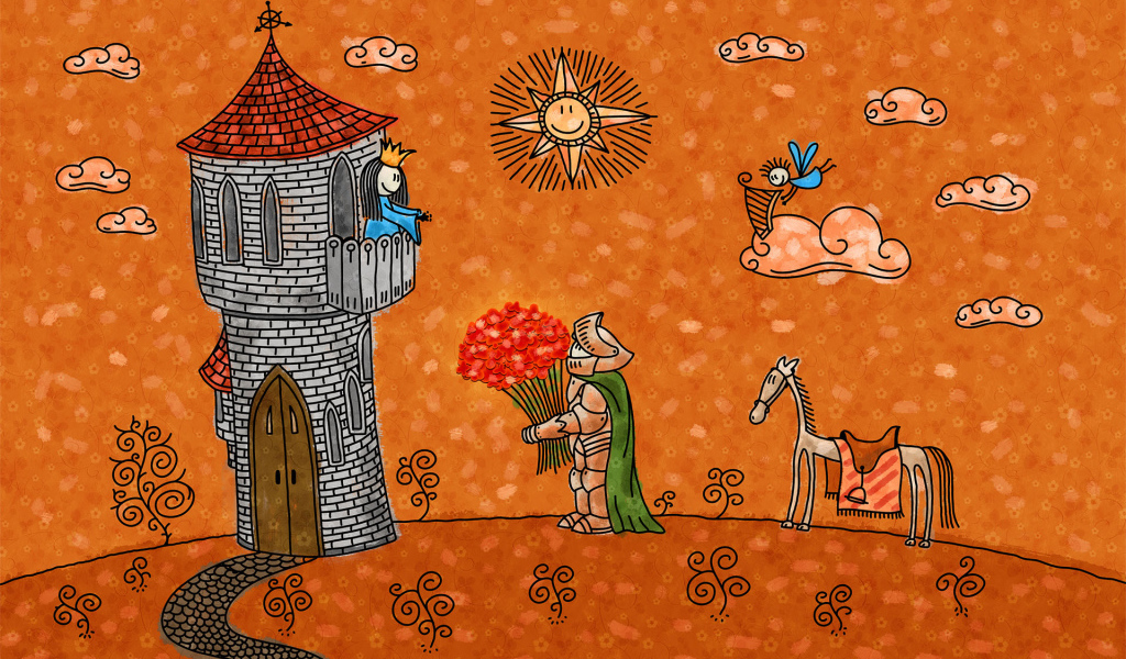 Принцесса и ухажер