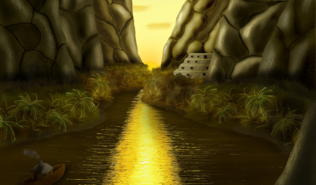 Речной пароход