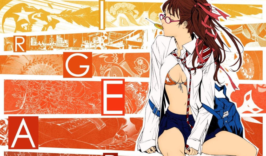 Девушка с леденцом