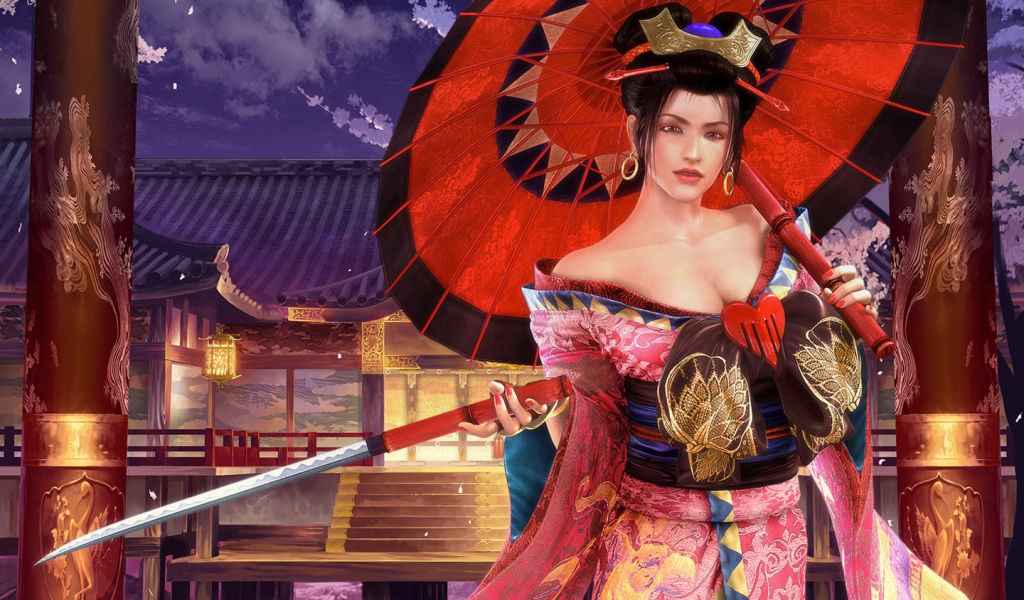 Девушка с мечом