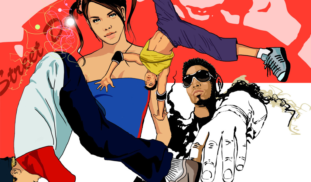 Уличные танцоры