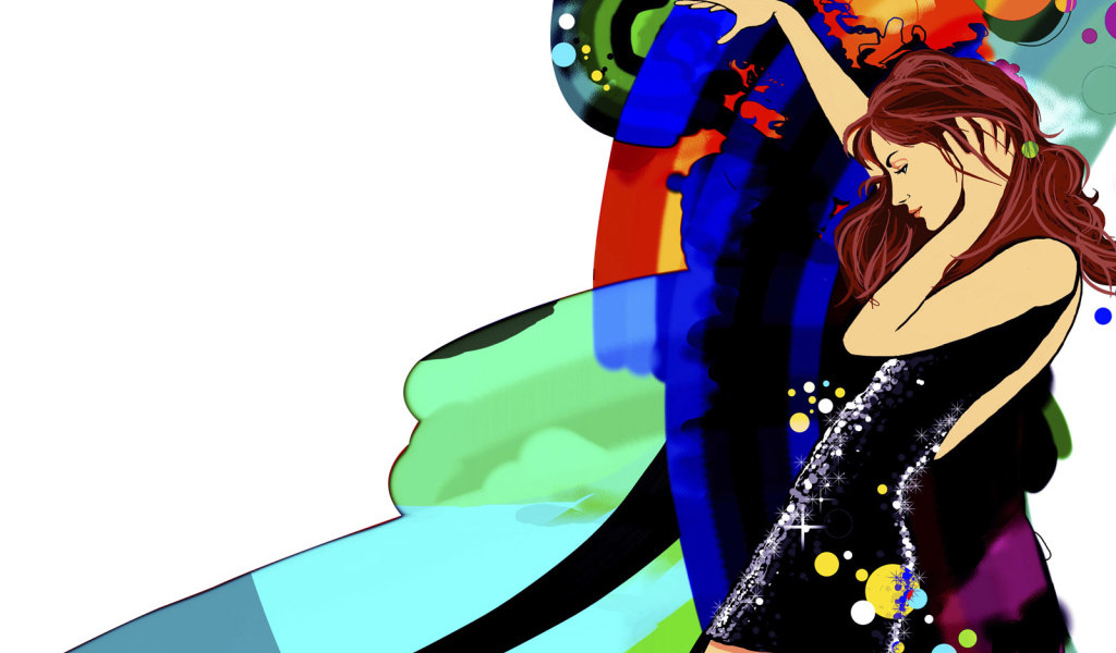 Девушка в ритме