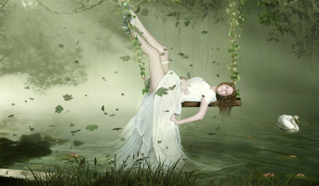 Белый лебедь