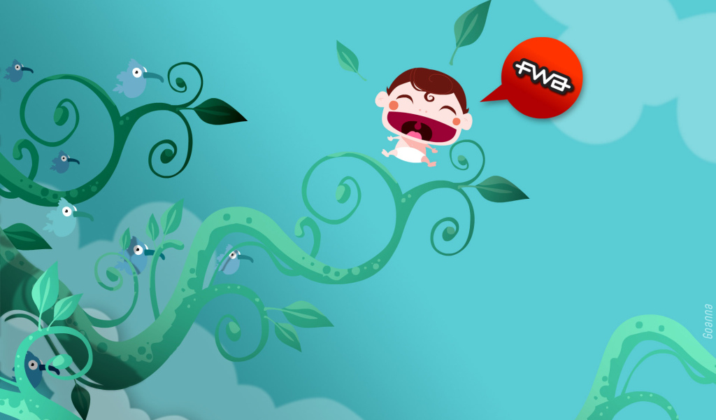 Веселый малыш