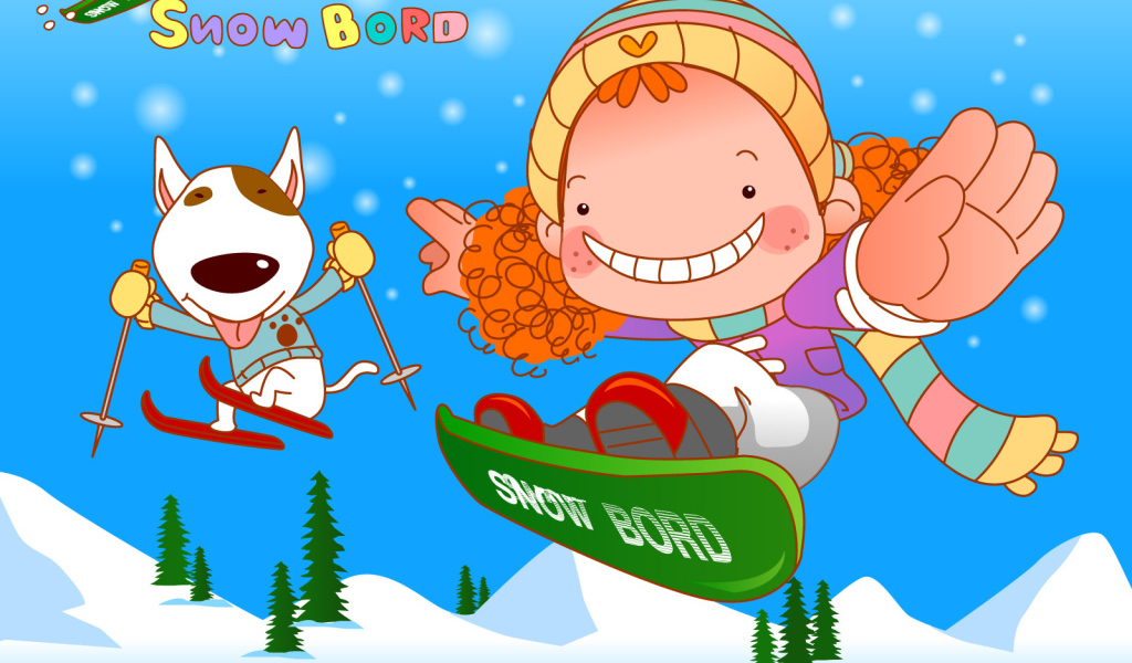 Девочка с собакой