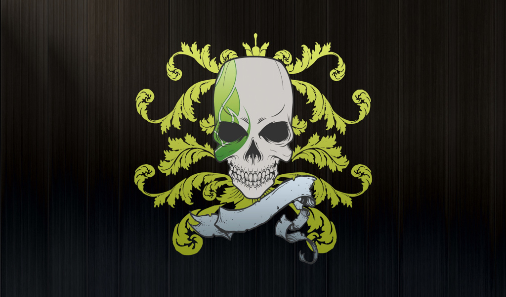 Эмблема с черепом