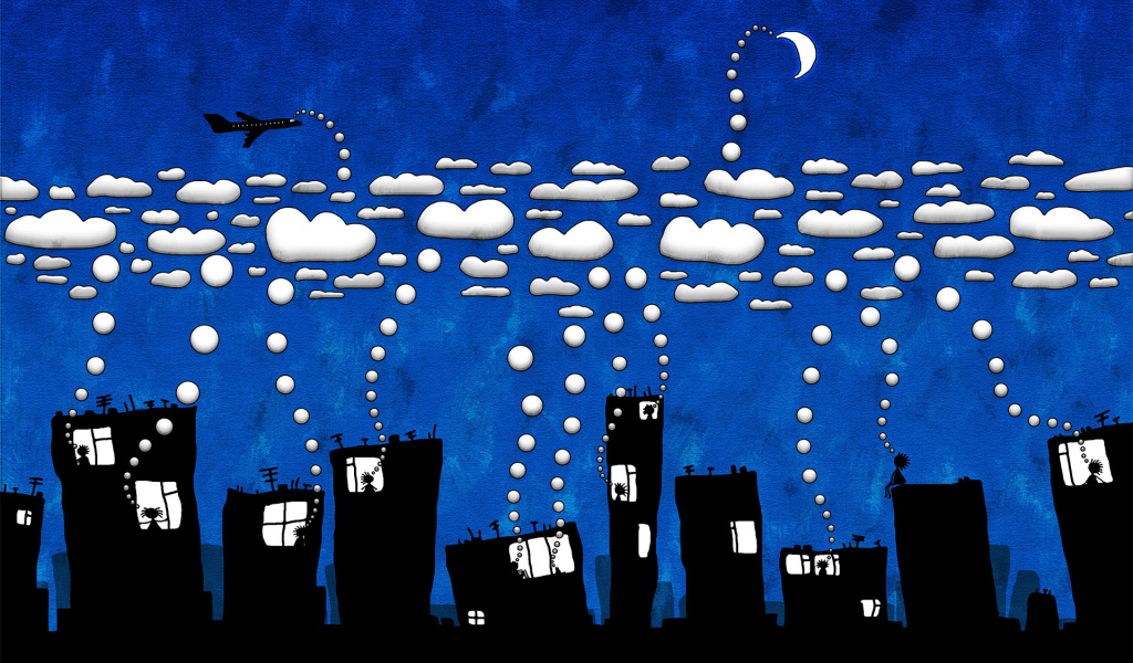 Облака мыслей