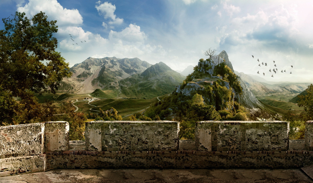 Красивые холмы