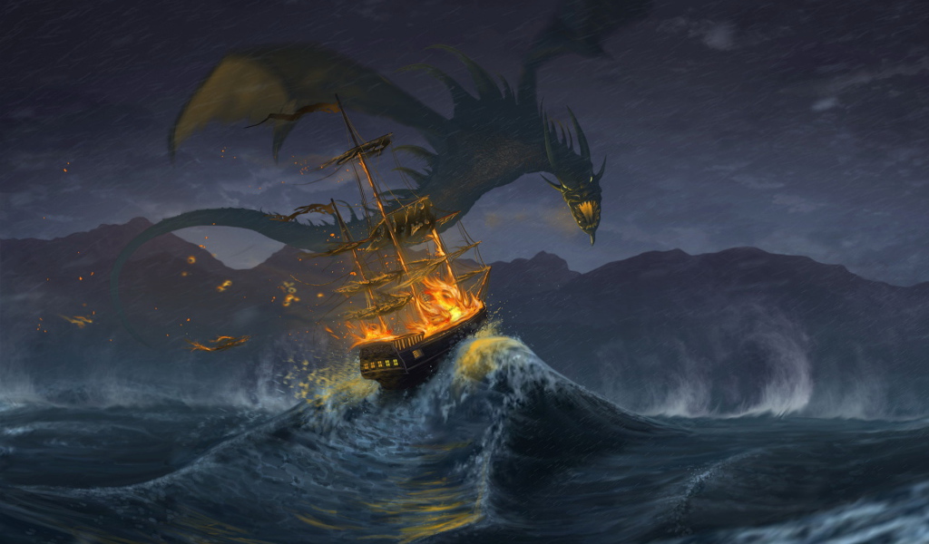 Нападение дракона