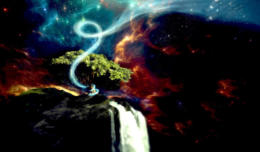 Фантастический водопад