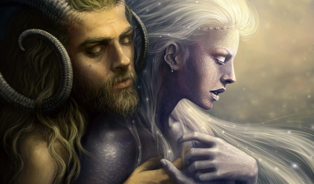 Сатир и дух воды