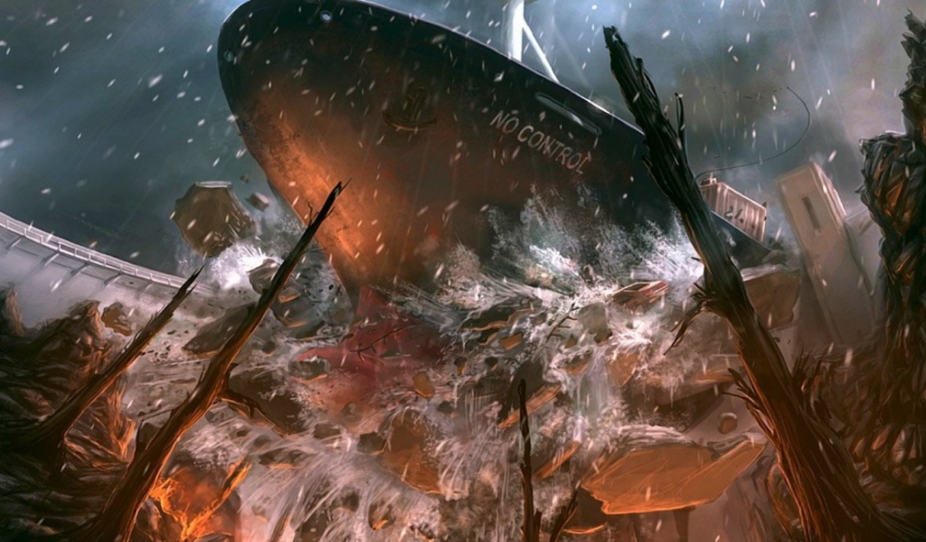 Разрушение плотины