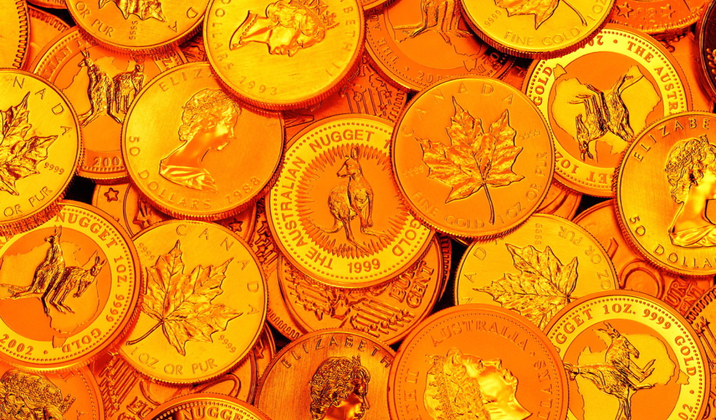Канадские золотые монеты