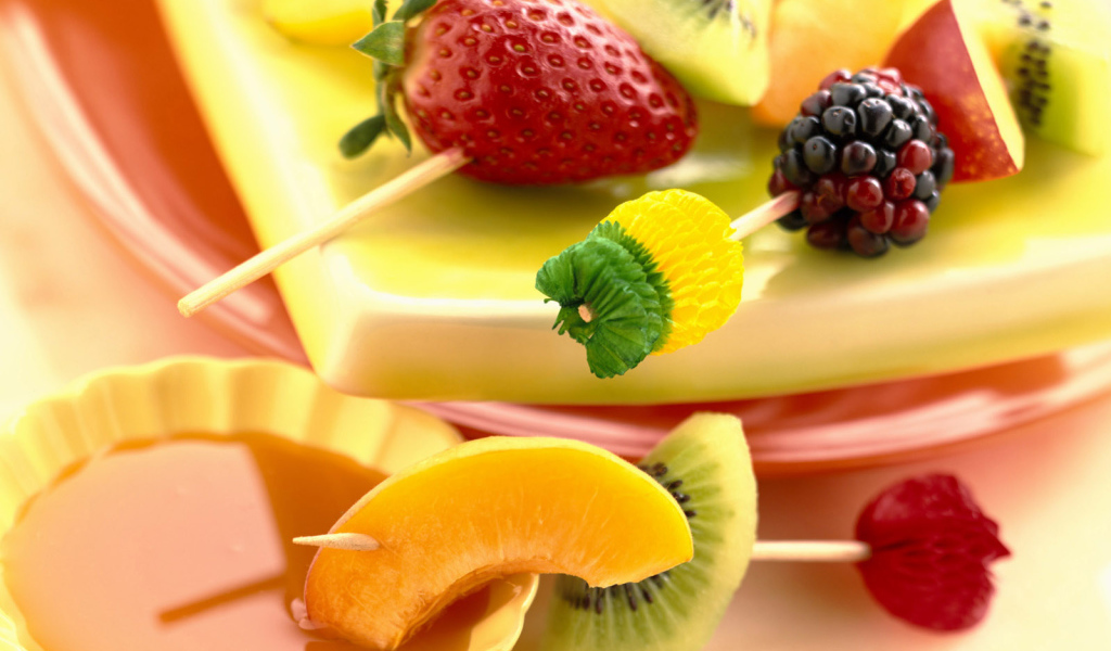 Фруктовое канапе