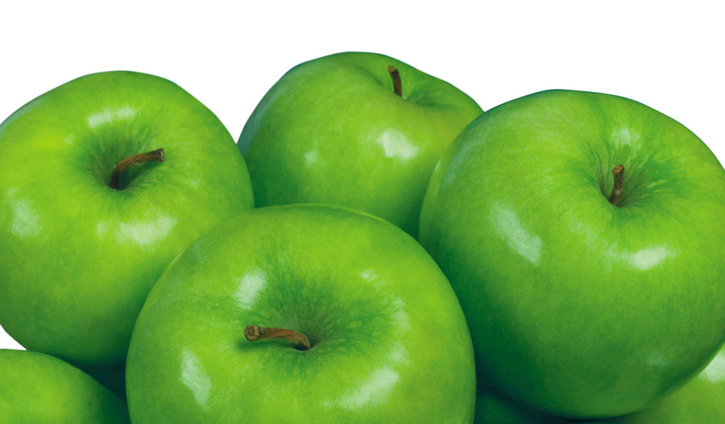 Зеленые яблочки