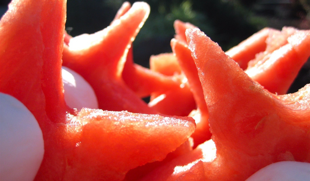 Звезды из арбуза