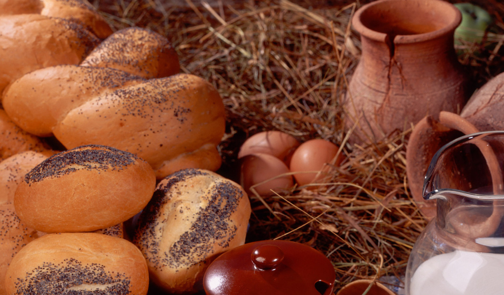 Булочки с маком