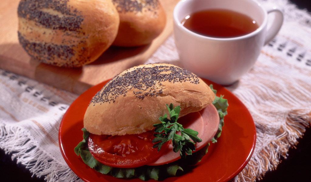 Бутерброд с мясом