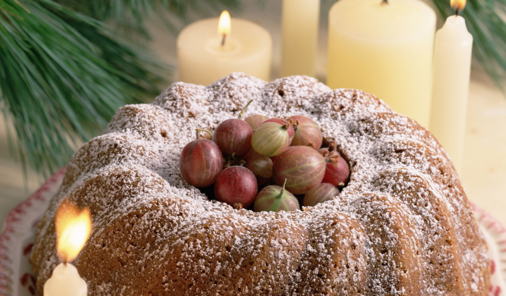 Пирог с крыжовником