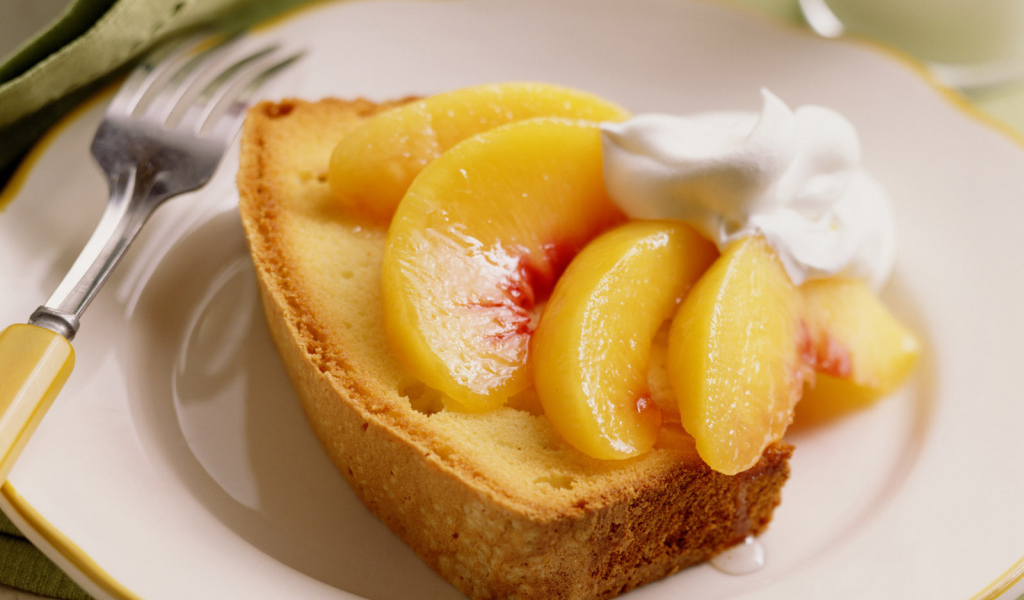 Персиковый пирог