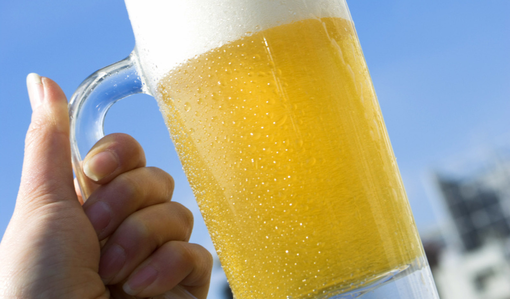 Кружка холодного пива