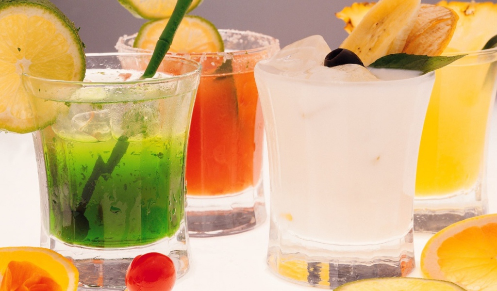 Вкусные коктейли с лимоном