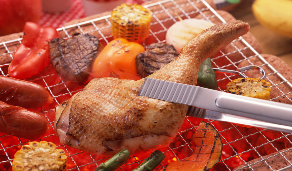 Куриное барбекю