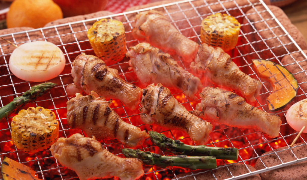 Барбекю куриные ножки