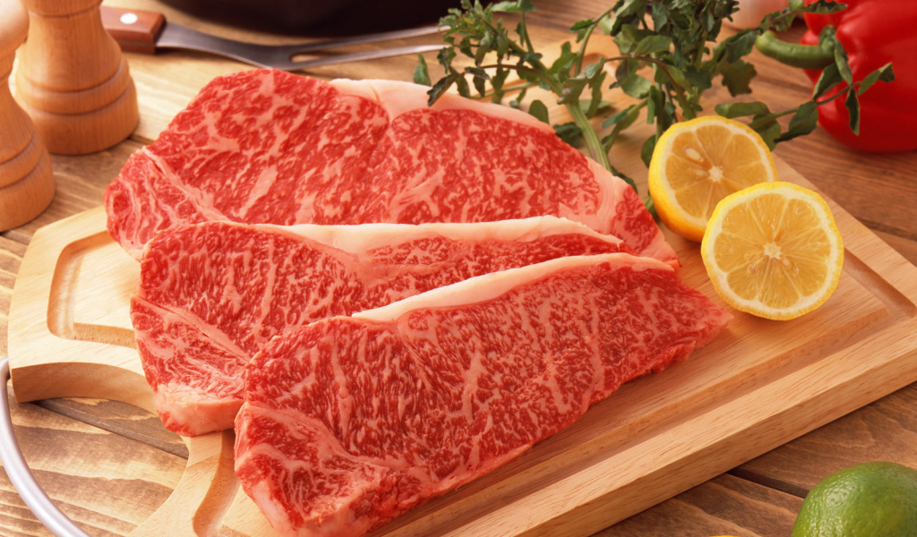 Мясо лимоны