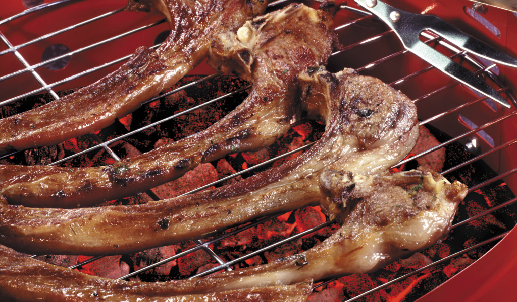 Жареные ребрышки